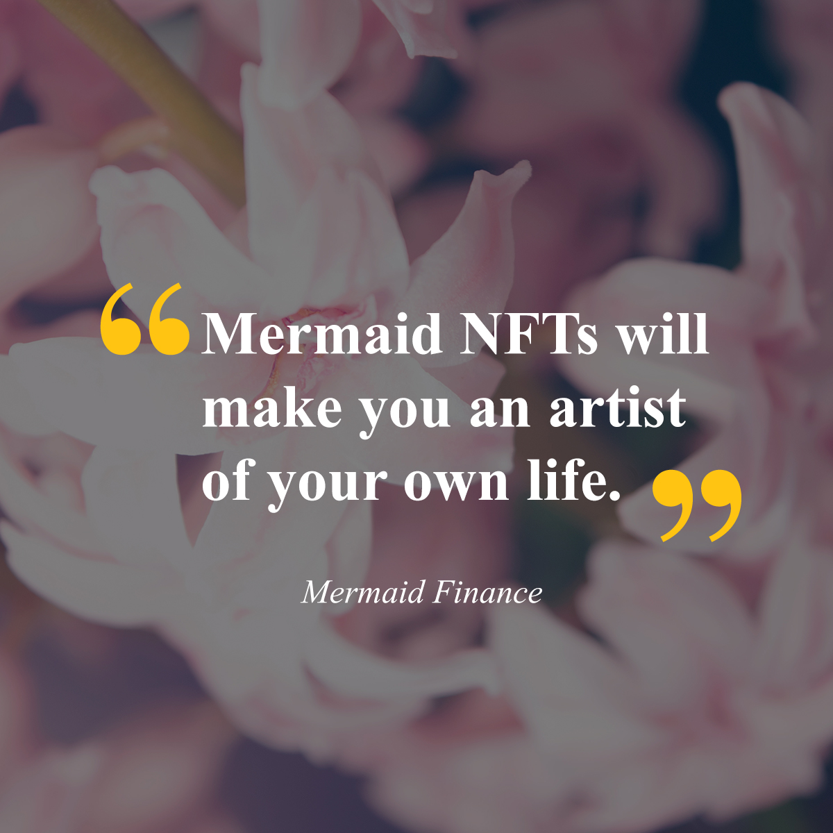 #BeYourOwnArtist Record Your Life With NFTs #NFTs #Metaverse #MermaidBSC #SHIB #MMD