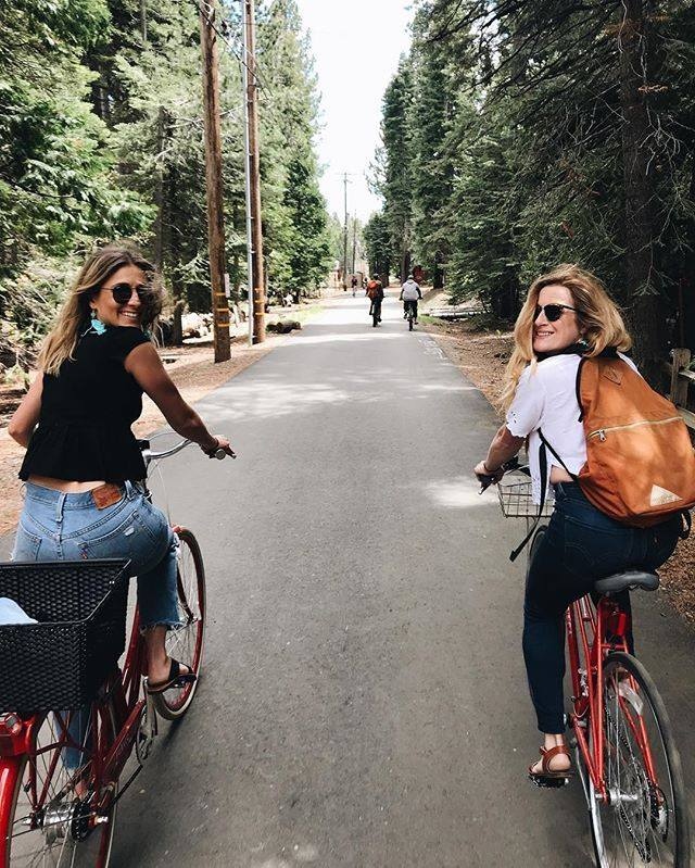 Biking is our preferred transportation, West Shore Bike Path is our preferred route... but don’t forget the Tahoe City River Trail or the East Shore Trail. All are a great option, whether pushing a stroller or looking for an easy, smooth ride.⁠