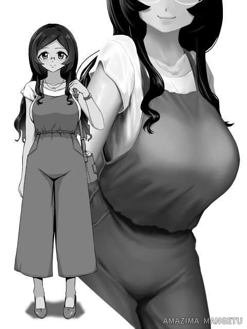 詩織ママを描きました。 