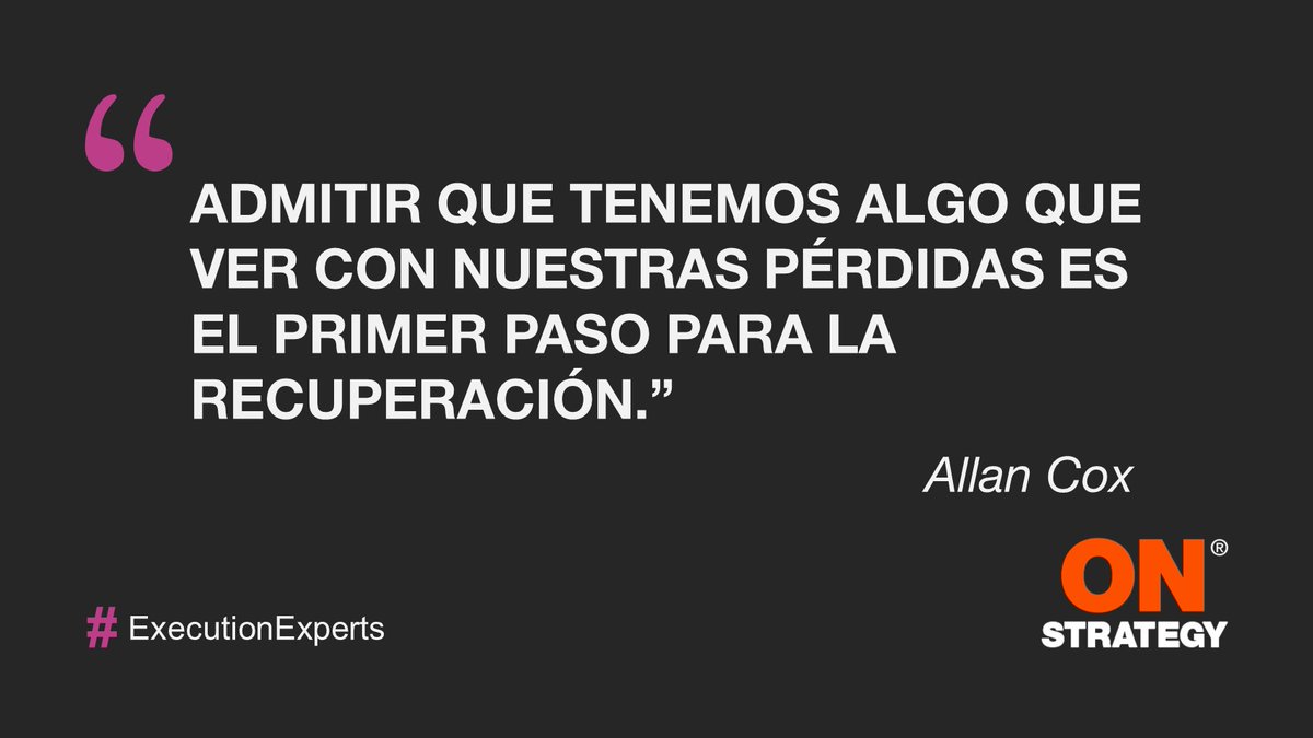 on_strategy's tweet image. #ExecutionExperts #FrasesON #TheStrategyFirst #liderazgo