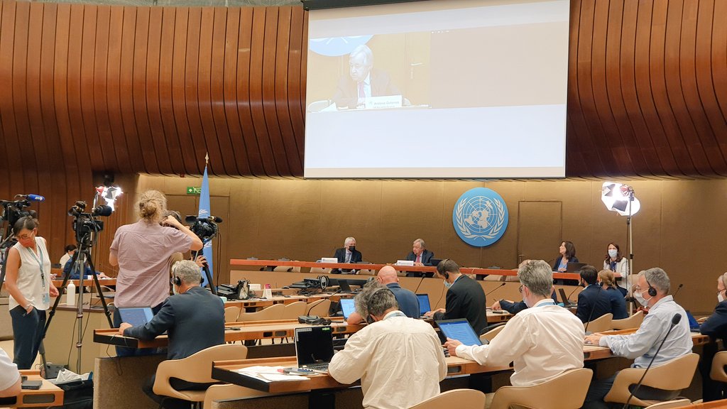 United Nations Geneva (@ungeneva) on Twitter photo "This conference has fully met my expectations. There are 156 participants, including 90+ States. This shows how crucial #Afghanistan is for the international community. More than 1 billion USD has been pledged," says <a href="/antonioguterres/">António Guterres</a> at a presser at <a href="/UNGeneva/">United Nations Geneva</a>
#Investinhumanity "This conference has fully met my expectations. There are 156 participants, including 90+ States. This shows how crucial #Afghanistan is for the international community. More than 1 billion USD has been pledged," says <a href="/antonioguterres/">António Guterres</a> at a presser at <a href="/UNGeneva/">United Nations Geneva</a>
#Investinhumanity