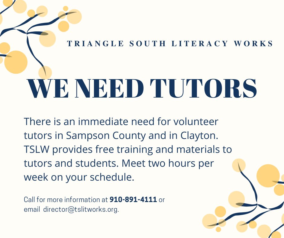 Discover a rewarding use of your time. When you #TutorAdults, you open their world to new vistas.