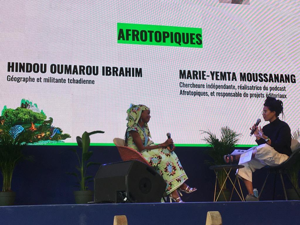 Un grand Merci à <a href="/hindououmar/">Hindou</a> pour sa présence au Think Tank <a href="/WeLoveGreen/">WE LOVE GREEN</a>. Nous avons parlé 
de climat, de biodiversité et d’action depuis la perspective des peuls Mbororo du #Tchad #Sahel

Le podcast sera bientôt disponible !