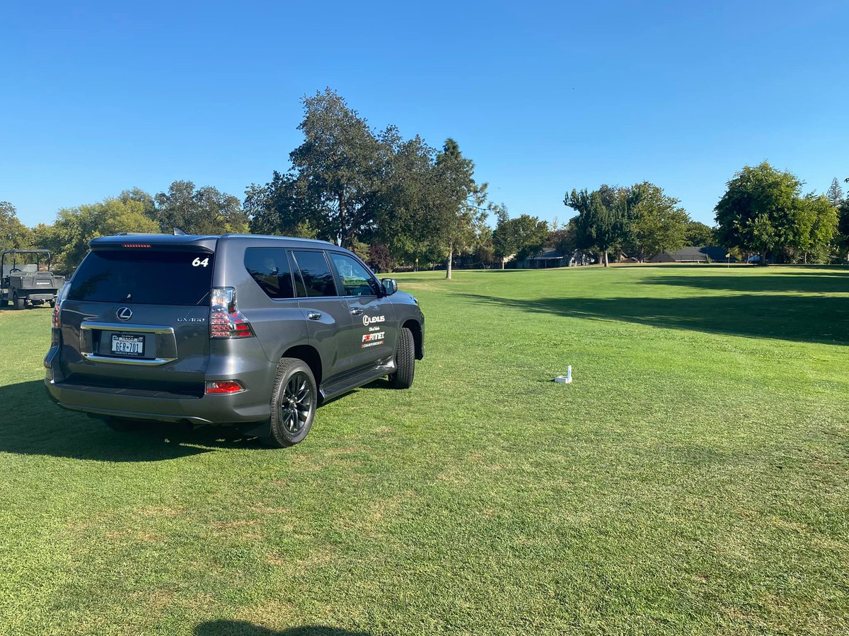 Very cool to have this @FortinetChamp Lexus <a href="/FoothillPar3/">Foothill Golf Course</a> in advance of today's Pro-Am and Golf Classic <a href="/SilveradoResort/">Silverado Resort</a>. We are honored to kick off the <a href="/PGATOUR/">PGA TOUR</a>'s season of charitable giving! <a href="/Cameron__Champ/">Cameron Champ</a> <a href="/Lexus/">Lexus</a> <a href="/Chevron/">Chevron</a> <a href="/SAP/">SAP</a> <a href="/PingTour/">PING GOLF</a> <a href="/SRSDistribution/">SRS Distribution Inc</a> #WalkWithUs #PapaChamp