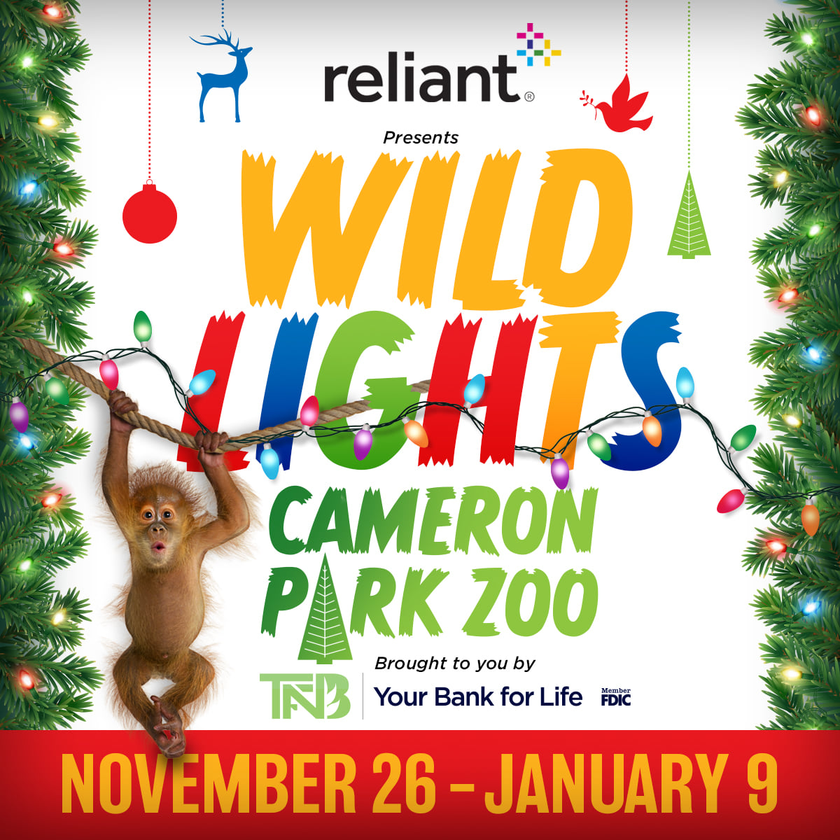 T'was a night before Christmas...tickets on sale now for Wild Lights 2021! cameronparkzoo.com/specialevents/…