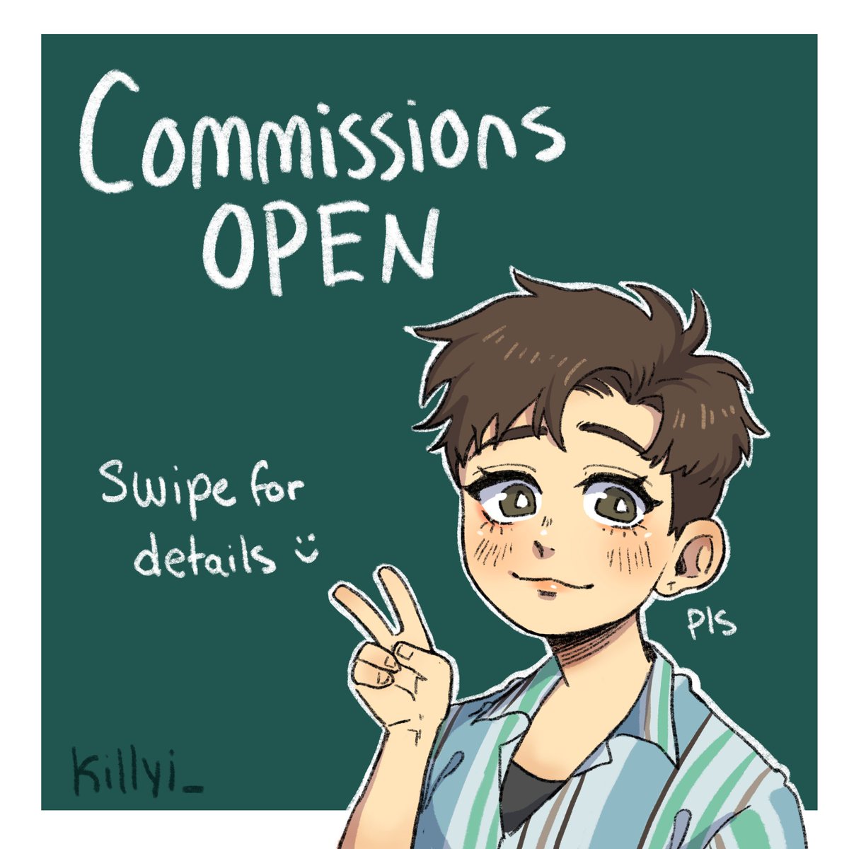 Killyi_'s tweet photo. Commissions open! 😳 DM if you’re interested https://t.co/Ns6ZXdebPQ