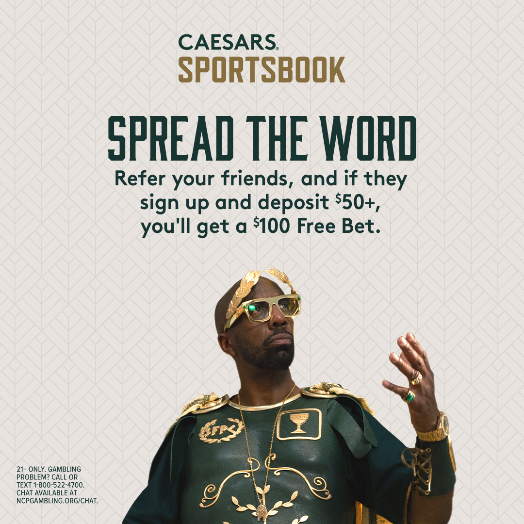 Caesars Sportsbook on Twitter "Refer friends to CaesarsSportsbook 1