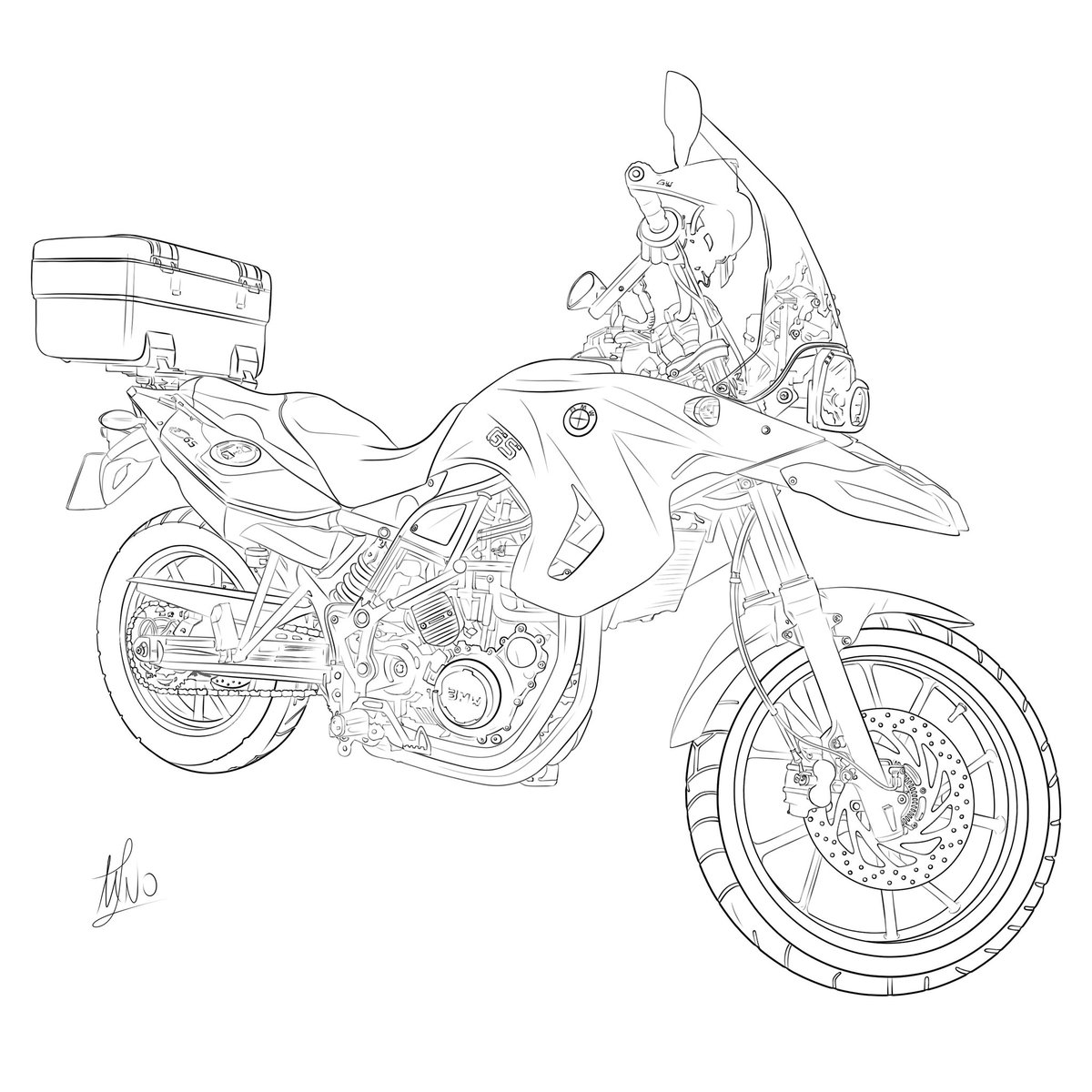 ¡Comisión para un enamorado de su moto terminada!

(Dibujo digital)
#motorcycles #drawing #digitaldrawing #bmwmotorcycle #artwork #comission