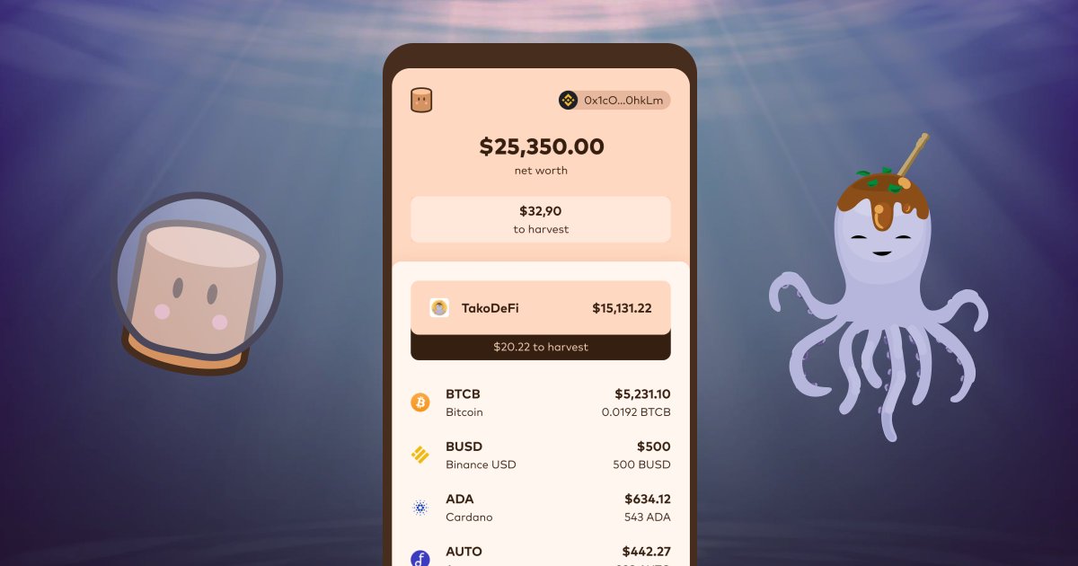 pacoca_io's tweet photo. 🐙 @TakoDeFi is available on the sweetest BSC portfolio tracker! ➡️ https://t.co/ezDUVscZiW

🎁 $1000 GIVEAWAY of $TAKO to celebrate!

✅ To participate, you only need to have a stake in any vault with $PACOCA: 
https://t.co/H7no1DggI0

Good luck! 🍀 https://t.co/lMe7P4ourF