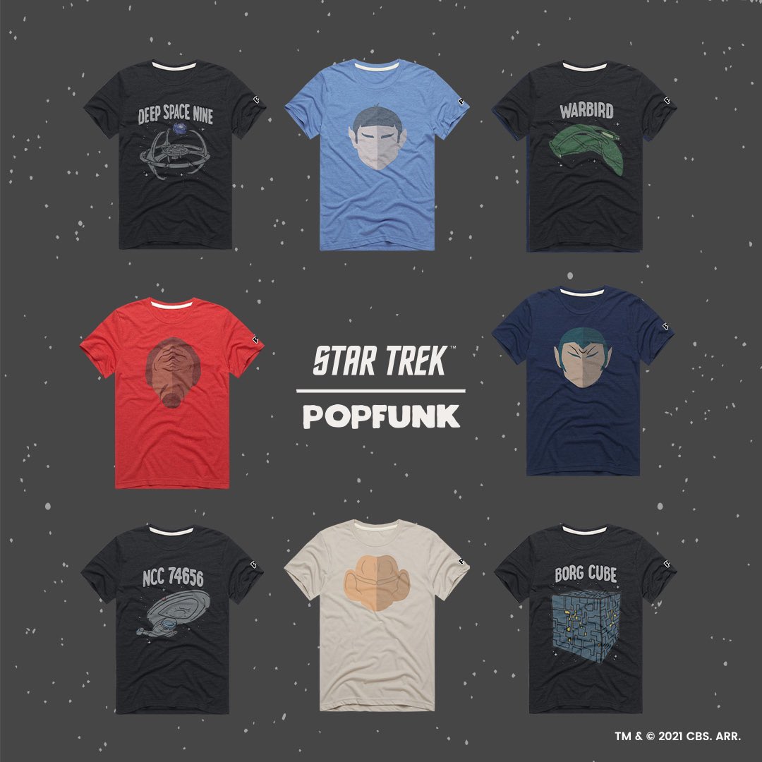 Popfunk's tweet photo. Make it so! 🖖 Shop the Star Trek collection now! #StarTrek #PopFunk https://t.co/BSnLIUgQfx