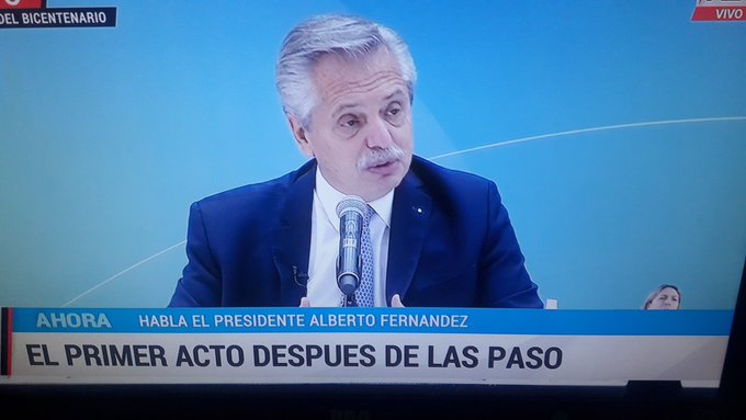 fortavat's tweet photo. Otra vez está hablando Alberto Fernández y lanza el #CompreNacional en estos momentos. https://t.co/SAoI1ekb8H