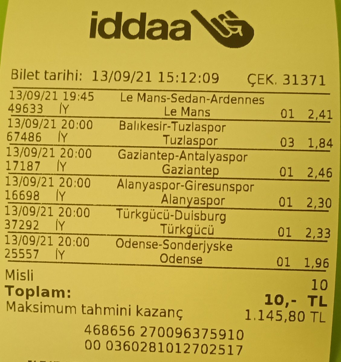 bizimkupon21's tweet photo. #13Eylul #Pazartesi #banko #Supriz #iddaatahminleri #Pazartesi #Guzel #Baslasin #Guzelbitsin #diye #para #kazanma #zamani #Geldi #ilkyari ve #handikap #tahminleri #takipet #kazan #Kardeslerim #hayatıi̇kiyekatla #HayatınızınHerAnında #kazanmasansi #herkeserağmen #Yenihafta https://t.co/jPUUS69Qmb