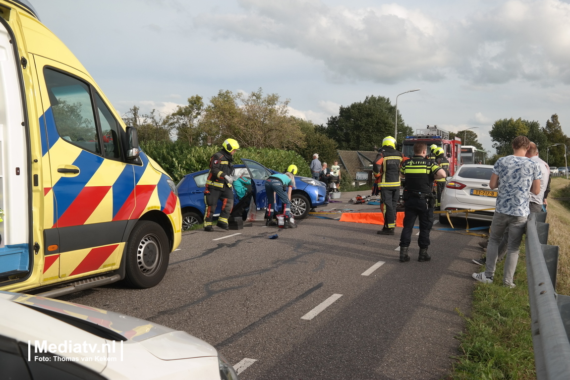 Melding brandweer IJsseldijk inzake ongeval