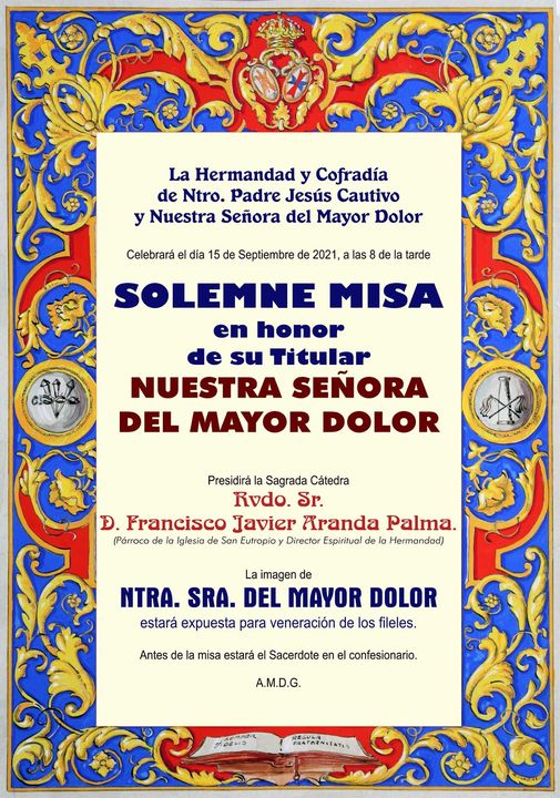 CONSEJO DE HERMANDADES Y COFRADIAS DE PARADAS (@consejoparadas) on Twitter photo 