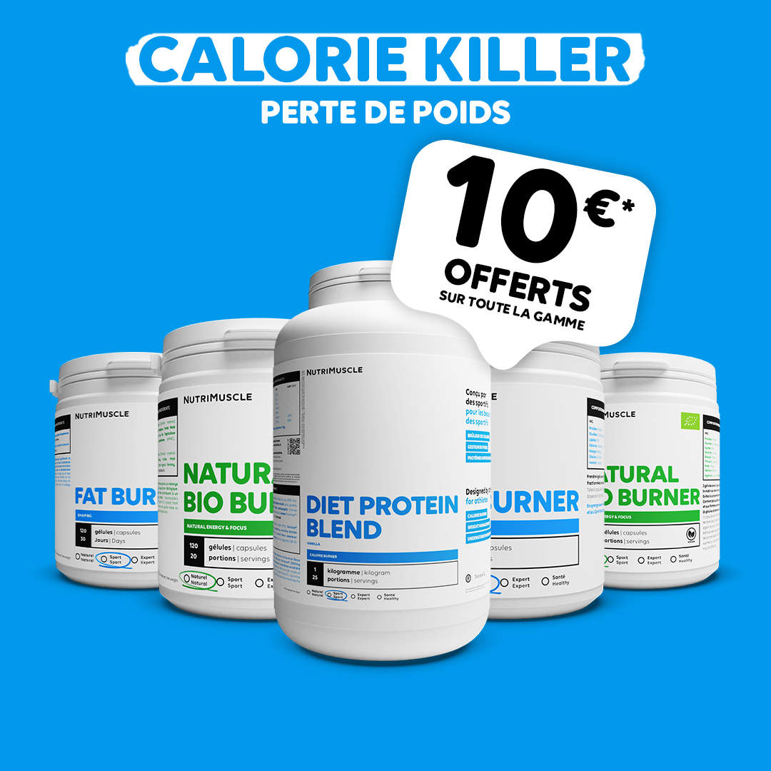 Pour la reprise, nous vous aidons à optimiser vos résultats physiques ! Profitez de 10€ de réduction sur notre sélection "CALORIE-KILLER" 🎁

bit.ly/3Ebq5Ex