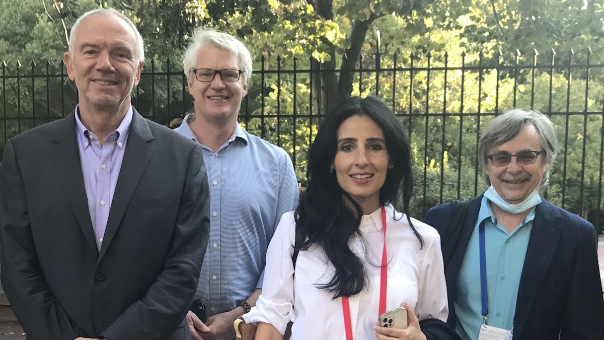 Congrats to Razan Al Mubarak, new president of @IUCN. 2nd woman to occupy the role & 1st IUCN president from Arab world. Under her leadership, IUCN will no doubt thrive. It was a pleasure meeting her & her colleagues from Mohamed bin Zayed Species Conservation Fund. #IUCNcongress