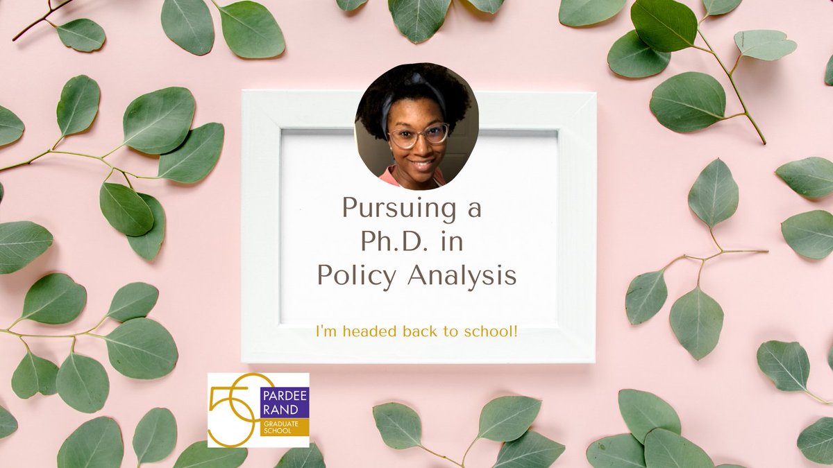 rosedatastudio's tweet photo. I am excited to share that I am returning to school to pursue my Ph.D. in policy analysis! I am interested in the intersection between #STEMeducation and #WorkforcePolicy to advance equity in the data science workforce! https://t.co/VOq5NBQKpp