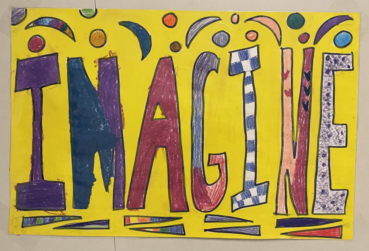 creativity_hive's tweet photo. 🎉HAPPY National Arts In Education Week! 🎉 @BerkmanAIA we know the ARTS help us #imagine #wonder #ExpressOurselves and so much more! Thank you @Burgerz44 for sharing these collaborative works! #VisualArtsEd #BecauseOfArtsEd @NAEAElemArt @rrisdart @RoundRockISD @HafedhAzaiez https://t.co/2yN2cHv1ey