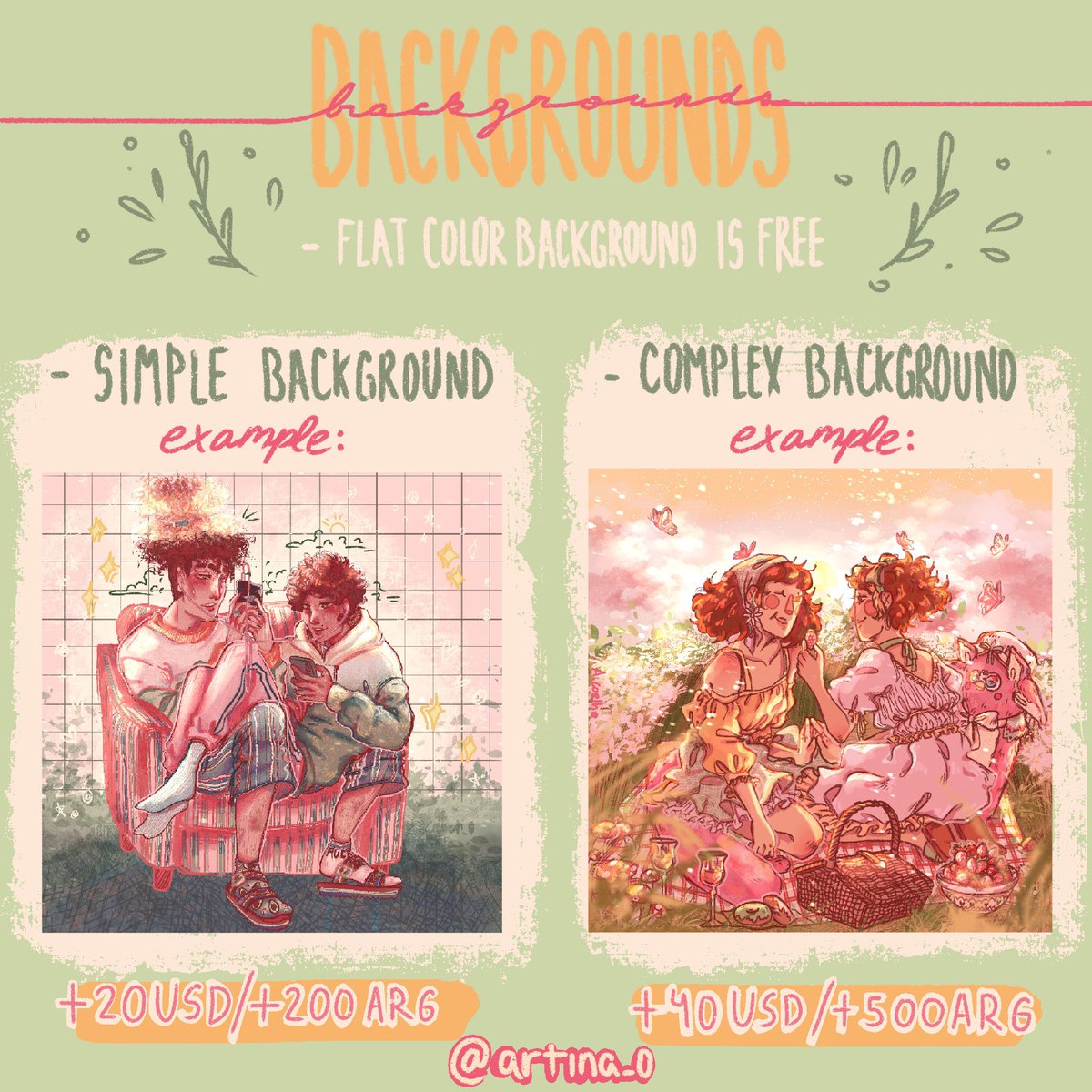 artinas0's tweet photo. ✨🌷COMMISIONS RE OPENED✨🌷
I decided to re open commissions to help my mom pay the bills, so if you wanna grab something nice for yourself or a loved one don’t hesitate to DM me <3 

RTs are SUPER appreciated 🥺
#opencommissions #commissionsopen #furrycommission #artcommissions https://t.co/JIomgSTGsp