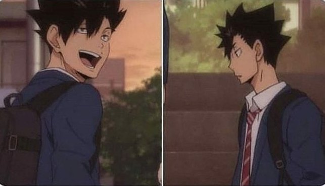 notiamlevi_'s tweet photo. I want everyone to stop doing what they are doing and look at little first year kuroo. https://t.co/aSGOymruzy