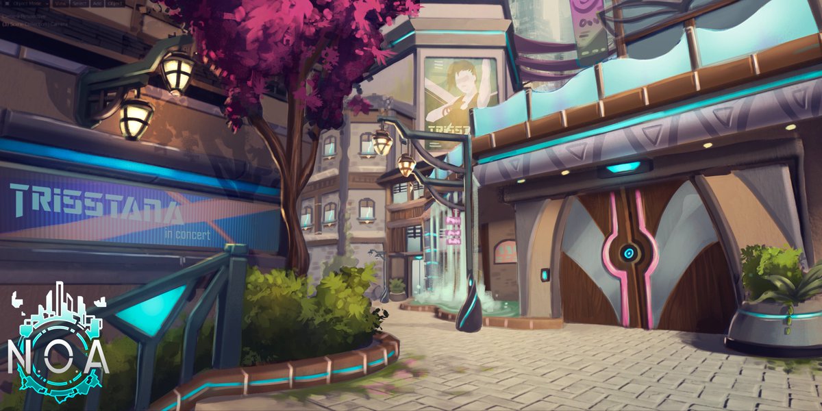 NOA_metaverse's tweet photo. The city of N.O.A is composed by districts, one of them is Cherry, a cozy and calm place to buy your home! 

(by @irenecabrejas)

#gamedev #indiedev #characterart #sim https://t.co/kvkV1ULmOx