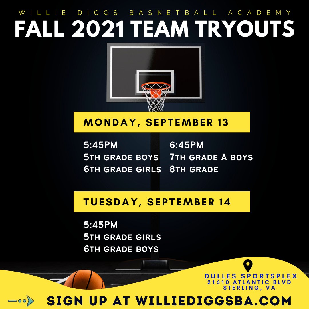 Is your child ready to make their school basketball team?

The time to prepare is NOW. Join one of our Fall 2021 travel teams and let us teach them how to get their mind and body ready to secure their position!  WillieDiggsBA.com