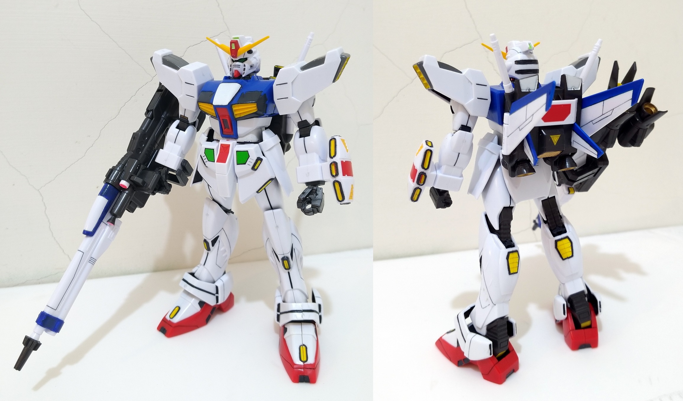 美少年戦士 機動戦士ガンダム シルエットフォーミュラ91 旧キット 1 100 Rx 99 ネオガンダム 素組み 合わせ目消し無い 關節改造なし 部份塗裝 一部のカラーリング Amp パーツ組み立ては自己解釈です ガンプラ 旧キット ネオ ガンダム 機動戦士