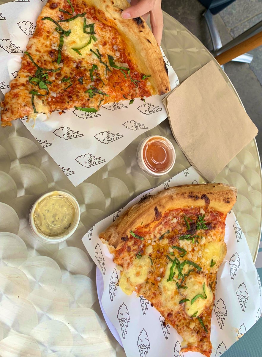 BestFoodInToon's tweet photo. UPDATE: had our first I Scream For Pizza (@scream_pizza) experience yesterday and wow, wow, wow. Delicious. But yeah, don’t try and eat two slices… https://t.co/YBWmv9heJq