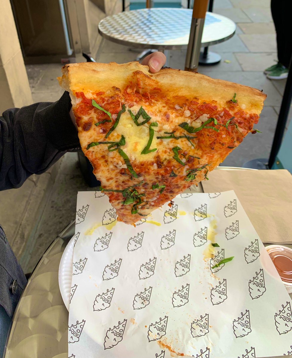 BestFoodInToon's tweet photo. UPDATE: had our first I Scream For Pizza (@scream_pizza) experience yesterday and wow, wow, wow. Delicious. But yeah, don’t try and eat two slices… https://t.co/YBWmv9heJq