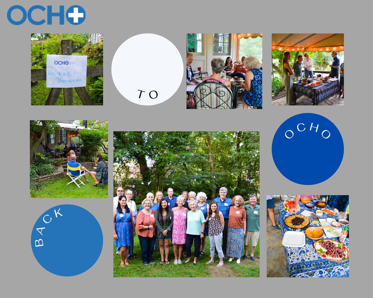 OCHOorg's tweet photo. It's back to school for most students, back to the office for workers, and back to business for OCHO. Take a peek at the small gathering of board members, former board members, volunteers and the home team that we had a few days ago with the goal of reconnecting and catching up! https://t.co/YEMc3trner