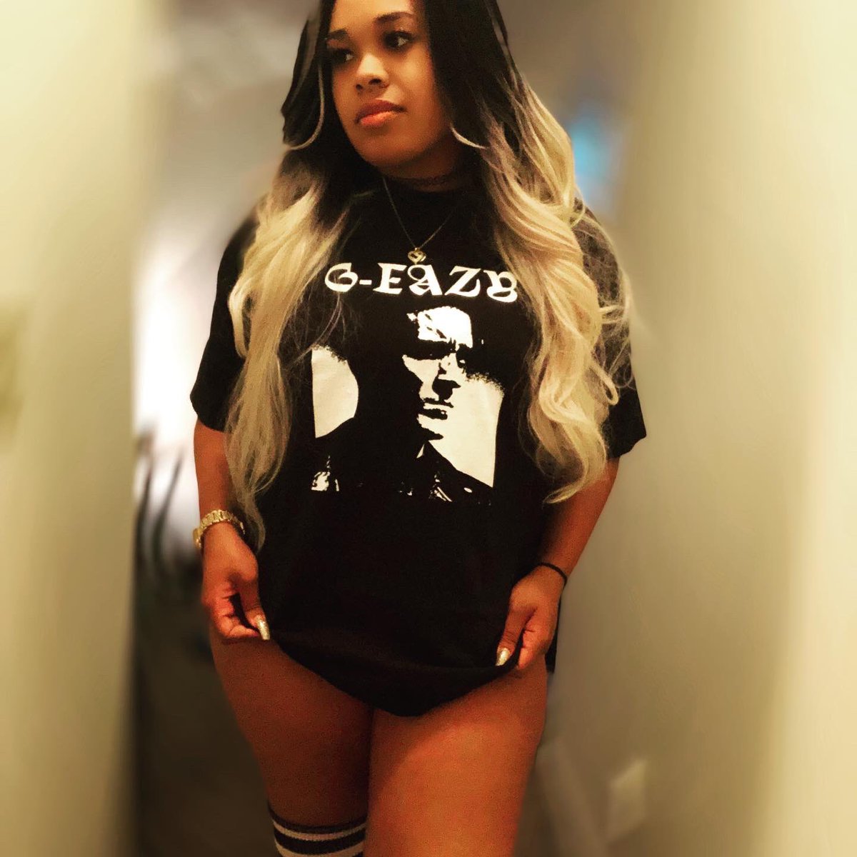 Cece_ImFlawless's tweet photo. Hey G! You look good on me @G_Eazy https://t.co/0RTemUvsrJ