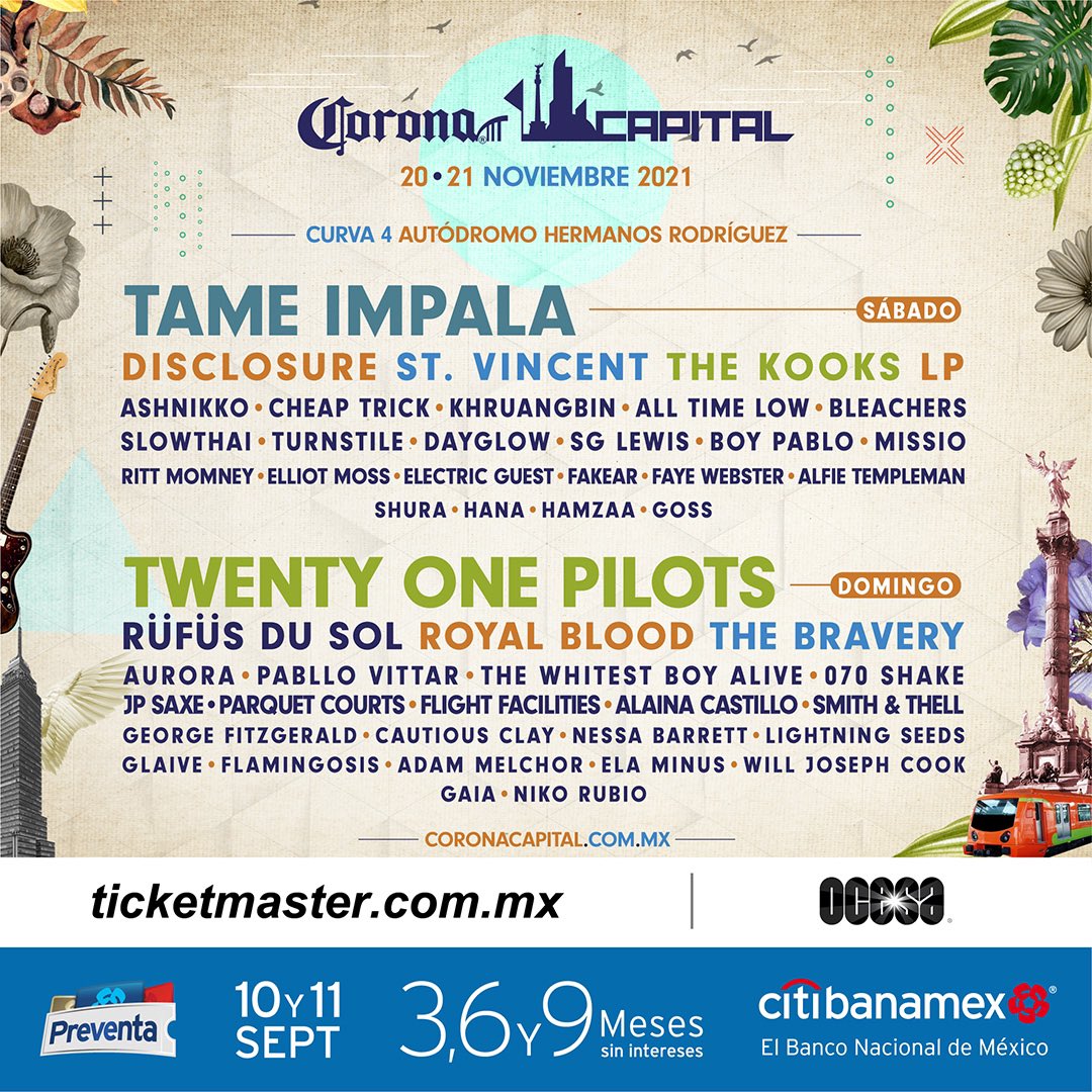 Corona capital 2021 mexico city