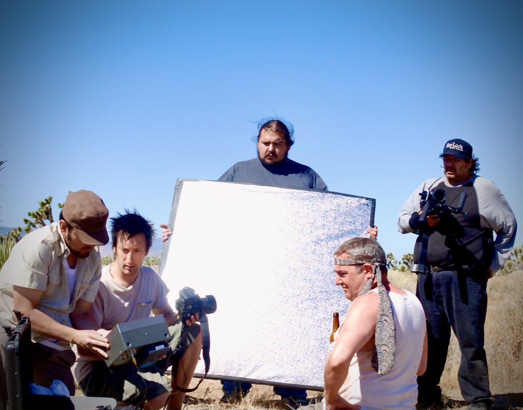 DikkRichE's tweet image. On Location… Flashback 2010 or so 🎥 🎬
 #DikkRichE #Machete  #CruzCasio #WhyAskWhy