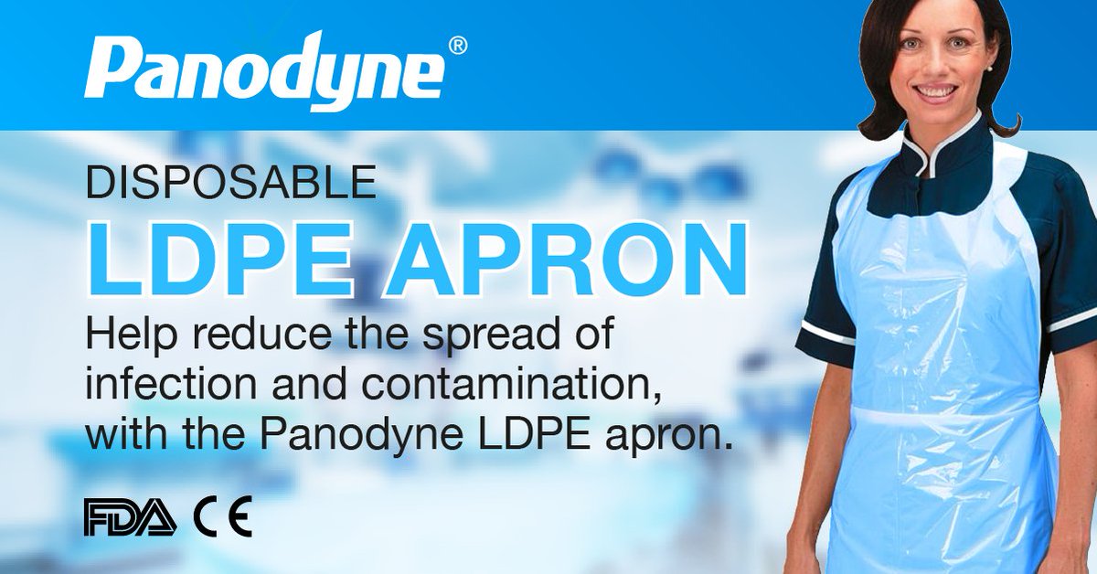 MultibrandsIntl's tweet image. Help reduce the spread of infection and contamination with Panodyne LDPE Aprons
bit.ly/3z7A7mn
Protective ✅ Waterproof ✅ Used in Healthcare Worldwide ✅ 
#Multibrands #wholesaleproducts #aprons #ppesupplies