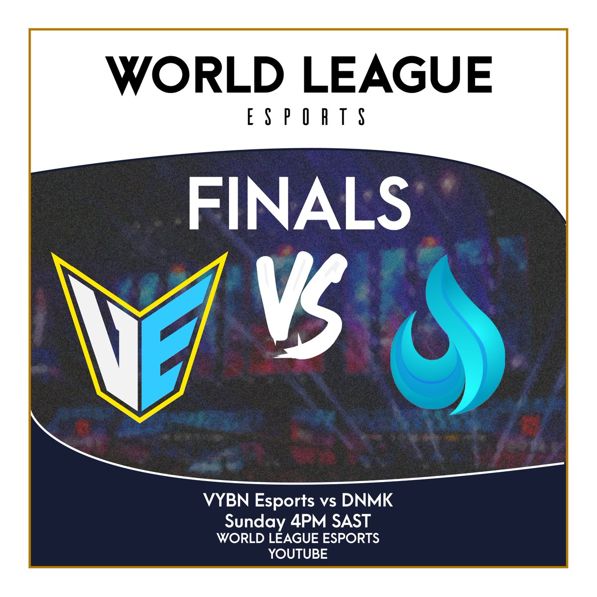This Sunday we will see @VYBNesports vs <a href="/dnmkgg/">DNMK Esports</a> battle it out in a Best of Five!

✅SUNDAY
⏲️4PM SAST Start

Who will come out on top and take the WLE Impromptu Tournament?