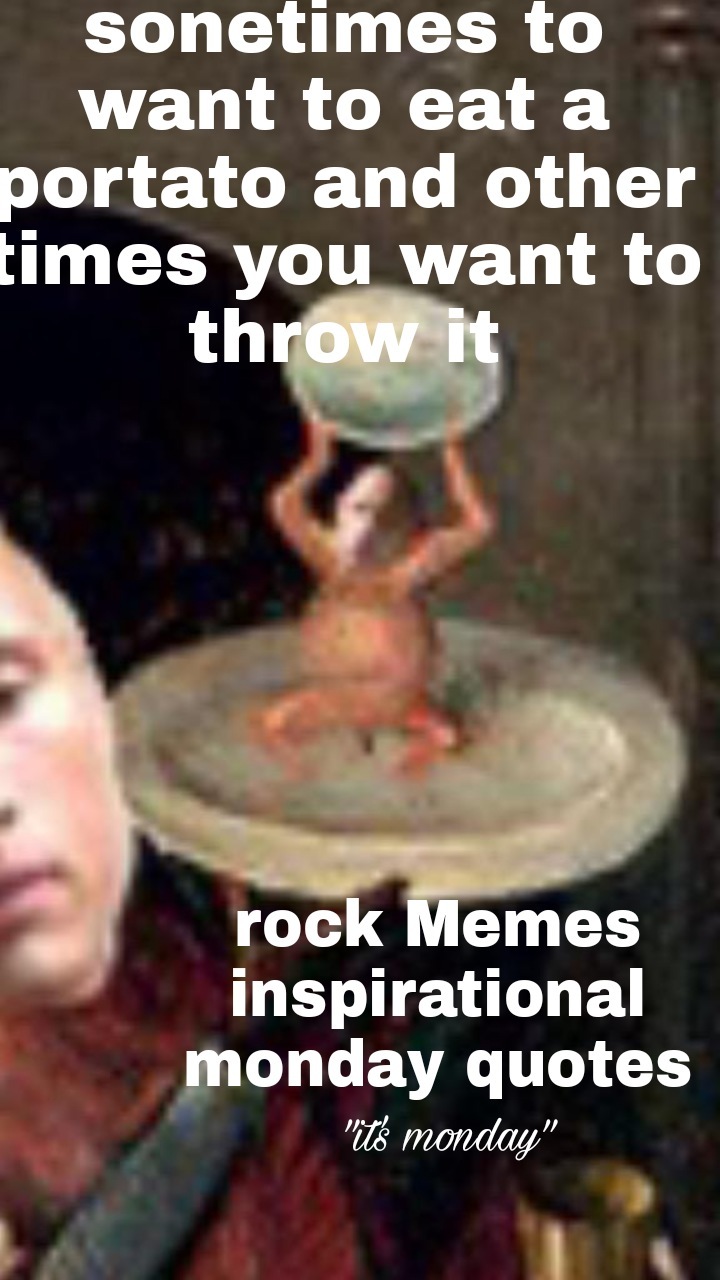 When the Rock is sus meme 