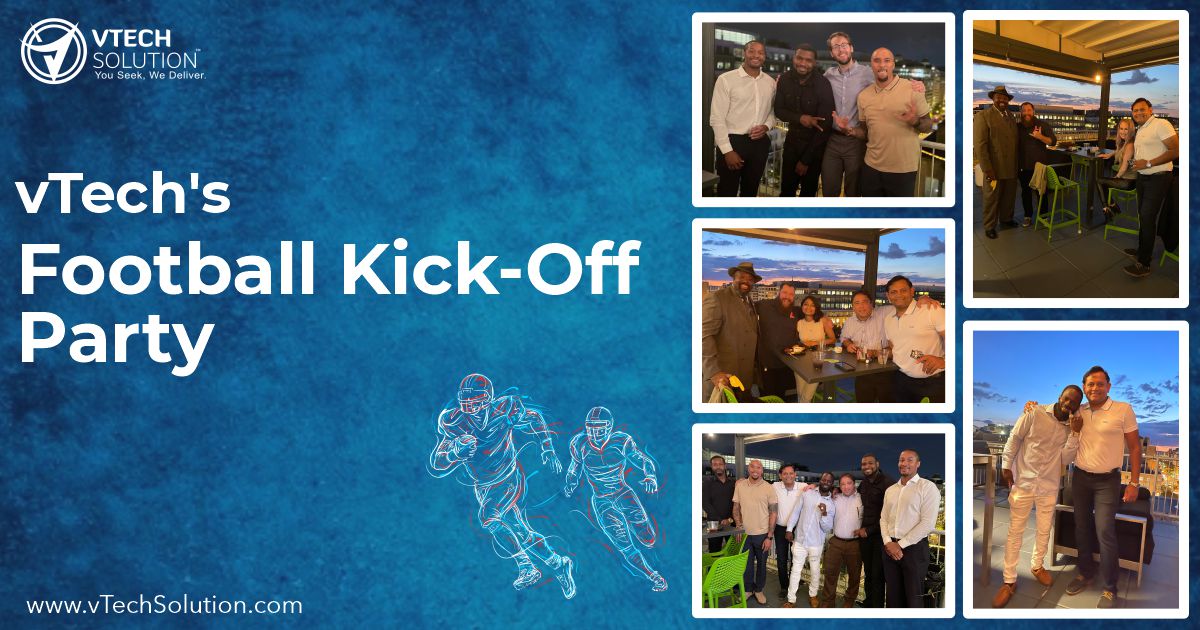 vTechSolusnInc's tweet photo. #Thankyou to all our patrons who could make it to the vTech’s Football Kickoff Party. We are honored to have you have with us. @noel_devine7 @iamSB3 @T_Garvin28 @CoachP_eterson
#Kickoff2021 #nfl #football #NFL #vtechsolutioninc #KickoffParty https://t.co/ounx69qlSR