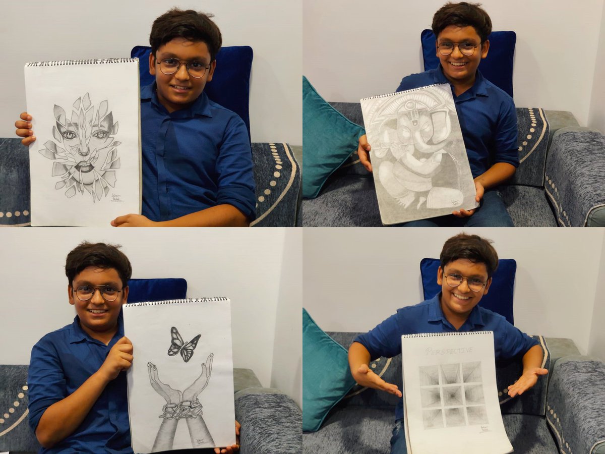 Presenting the first set of 1/1 #NFT art works from <a href="/ArhamBalaiArts/">Arham Balai Arts</a> currently live on <a href="/holaplex/">Holaplex</a>: 👉shadowysuperart.holaplex.com/#/ 👈
Please give your love and blessings to Arham. Hope you enjoy his work.