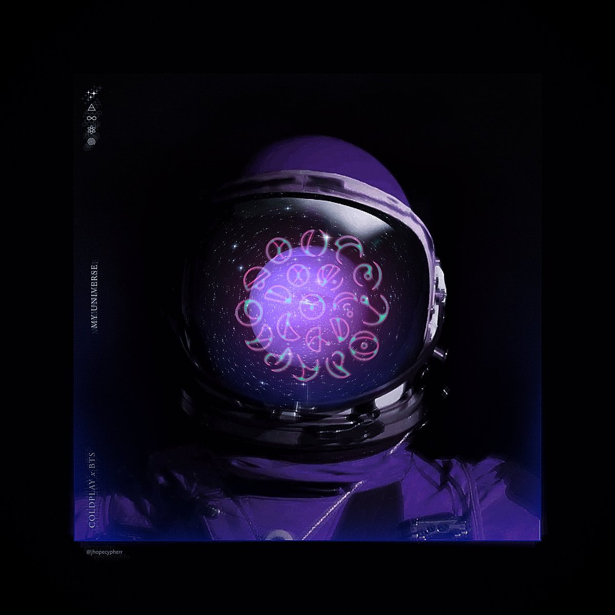 jhopecypherr's tweet photo. #COLDPLAY X #BTS - MY UNIVERSE

#MyUniverse 💜 https://t.co/palL9UDQjT