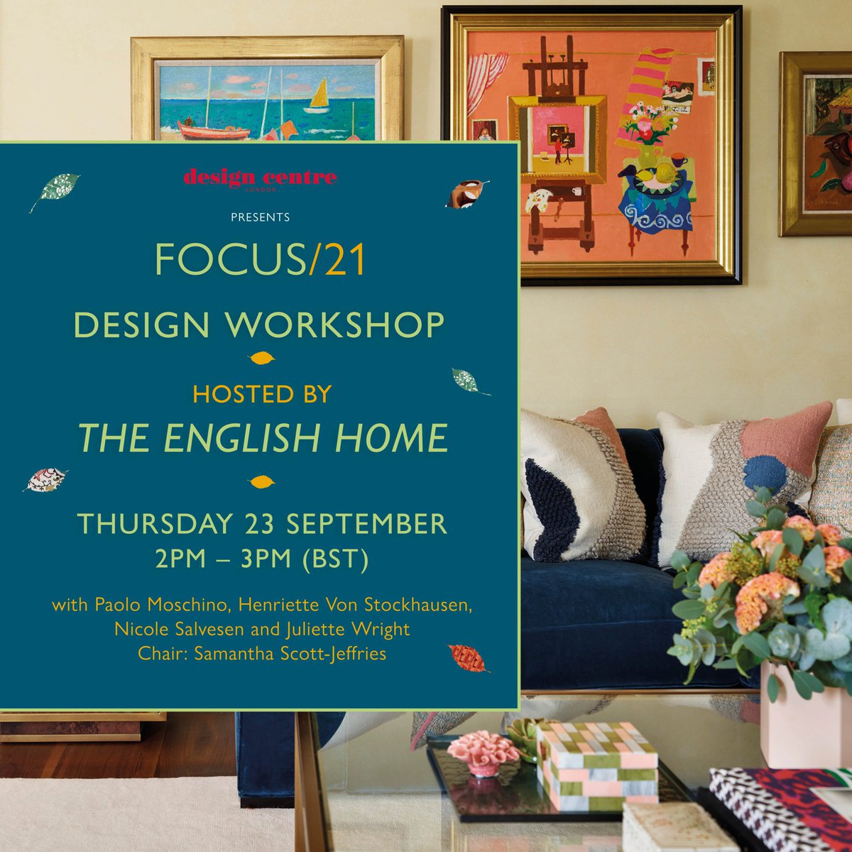 At #focus21atdcch <a href="/PaoloMoschino/">Paolo Moschino Ltd</a> Henriette Von Stockhausen of <a href="/VSPInteriors/">VSP Interiors</a>  Nicole Salvesen of Salvesen Graham &amp; Juliette Wright of <a href="/StephnsonWright/">Stephenson Wright</a> debate whether now is the time to escape to the country. What is your vote? Thurs 23 Sept <a href="/VaughanLtd/">Vaughan</a> bit.ly/38wqCCA