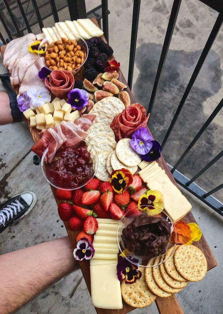 [Homemade] Summer Grazing board #viral #trending #foodie #foodblogger #foodphotography #ff #tbt #ico
