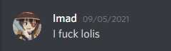 ExPosedConTenT3's tweet photo. Imad cancelled #CANCELIMAD https://t.co/zwS9EQu2sl