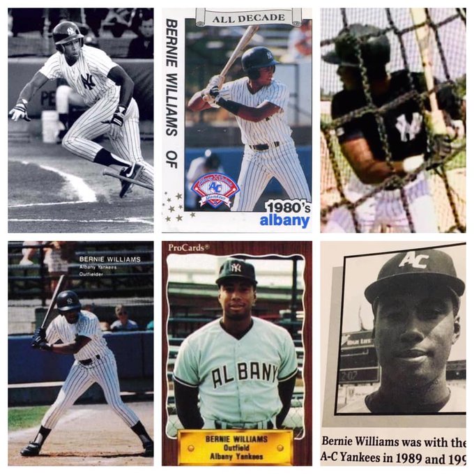 Happy baseball birthday to Bernie Williams!  