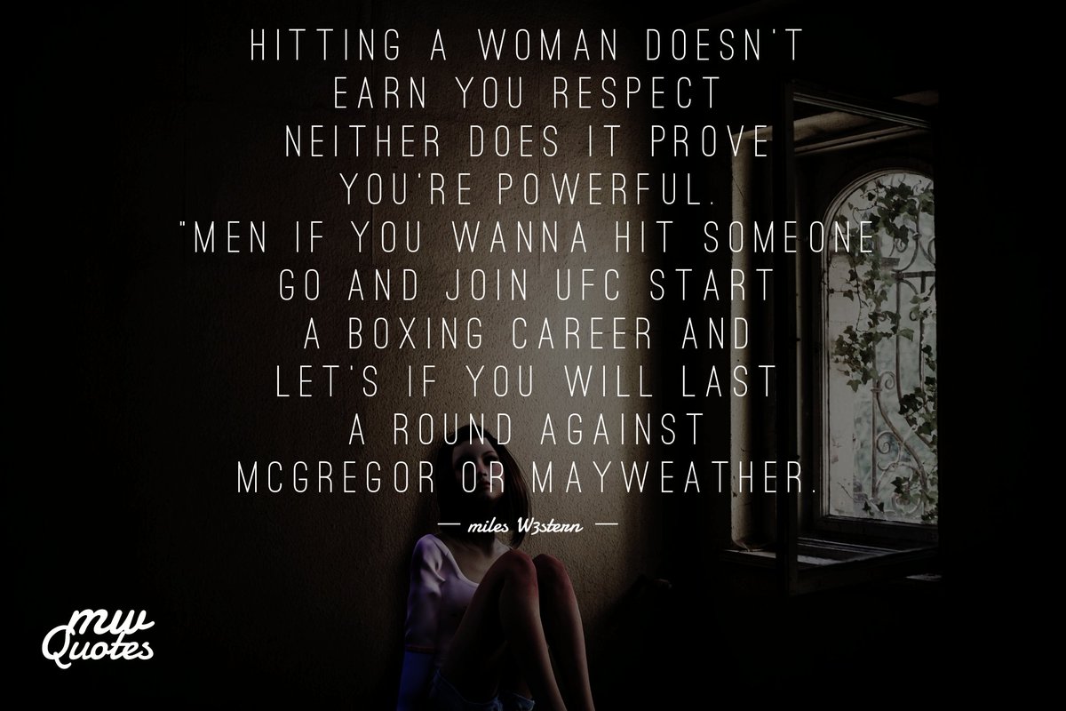 It's a sad thing to realize that women out there are being abused by some punks trying to prove strength or want to stress the fact of being 'man of the house'. Women are not your slaves or punching bags don't act like ya"ll don't have sisters. #stopGBV