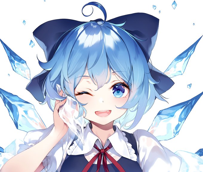 こちらでサイクルジャージ用のイラストを担当させていただきました。チルノです。予約や秋季例大祭での先行頒布もあるようですのでよろしくお願いします。詳細は以下よりご確認ください。 https://t.co/1yYPwguVjk 