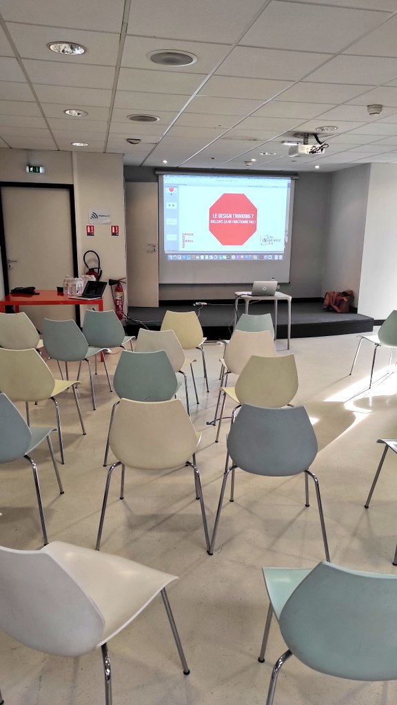 La conférence : "Le #designthinking ? Bullshit, ça ne fonctionne pas" est en cours d'installation ⏳
 <a href="/FDWNantes/">France Design Week Nantes</a>
