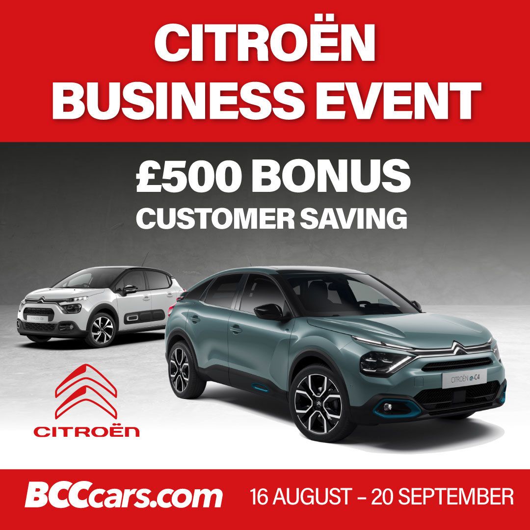 It's the final week of our incredible Business event! Save a bonus £500 on the latest Citroen models including hybrid and electric! Low monthly costs and multiple variations to suit your business needs!

Click below for full information 👇 
buff.ly/3CDhABo