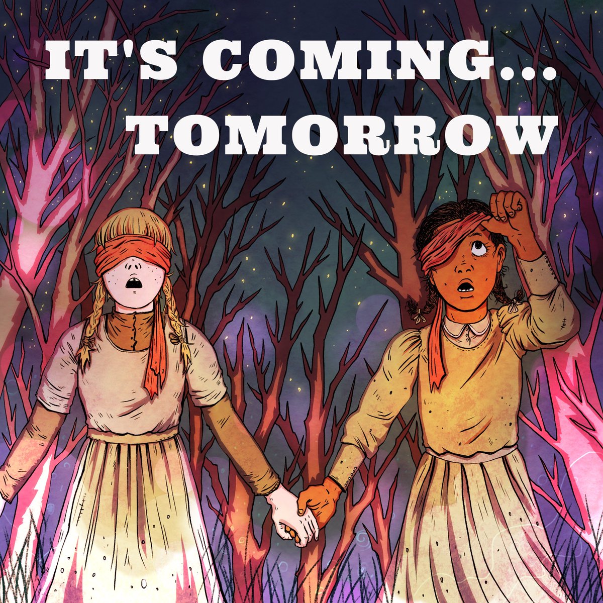 It's coming... TOMORROW. Our new EP "Dragons", everywhere digital music is sold.