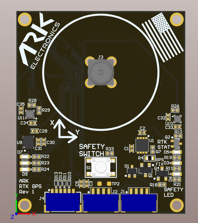 alexklimaj's tweet photo. Coming soon, the ARK CAN RTK GPS, utilizing a u-blox F9P L1/L2 GPS module! It will run #opensource @PX4Autopilot firmware and communicate over #UAVCAN. It will support moving baseline for heading estimation.
https://t.co/2Il3mHnpsD
#drones #gps #rtkgps #pcb #uav #navigation #f9p https://t.co/WrZ0mKxx5m
