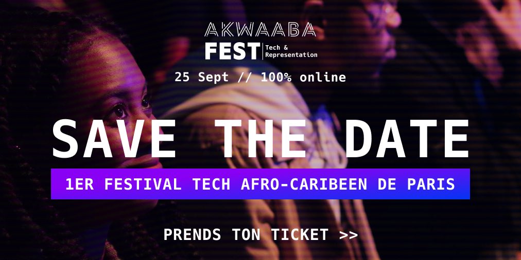 akwaaba_fest's tweet image. Après des mois de préparation, Akwaaba Fest arrive chez vous le 25 Septembre!
Pendant une journée, complètement en ligne, vous êtes invité.e à parler de cybersécurité, créer des pages Wikipedia pour des femmes noires, ou encore apprendre à protéger ton identité.